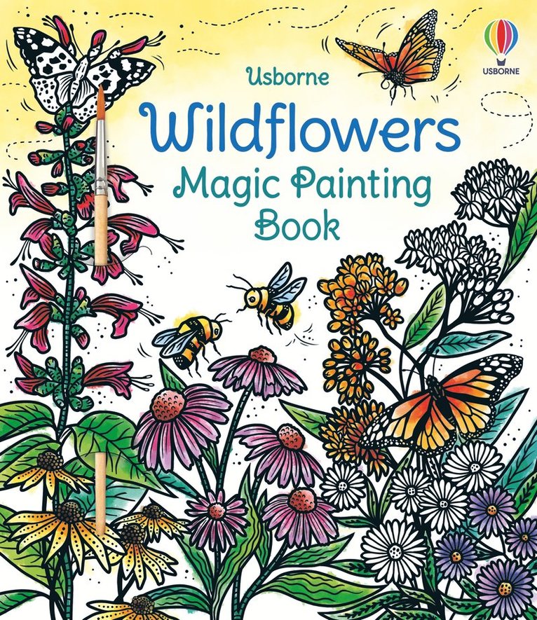 Wildflowers Magic Painting Book 1