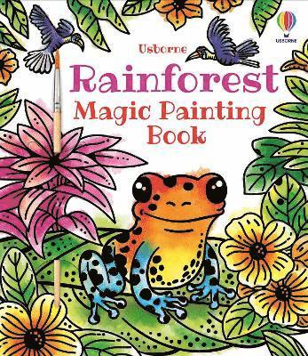 bokomslag Rainforest Magic Painting Book