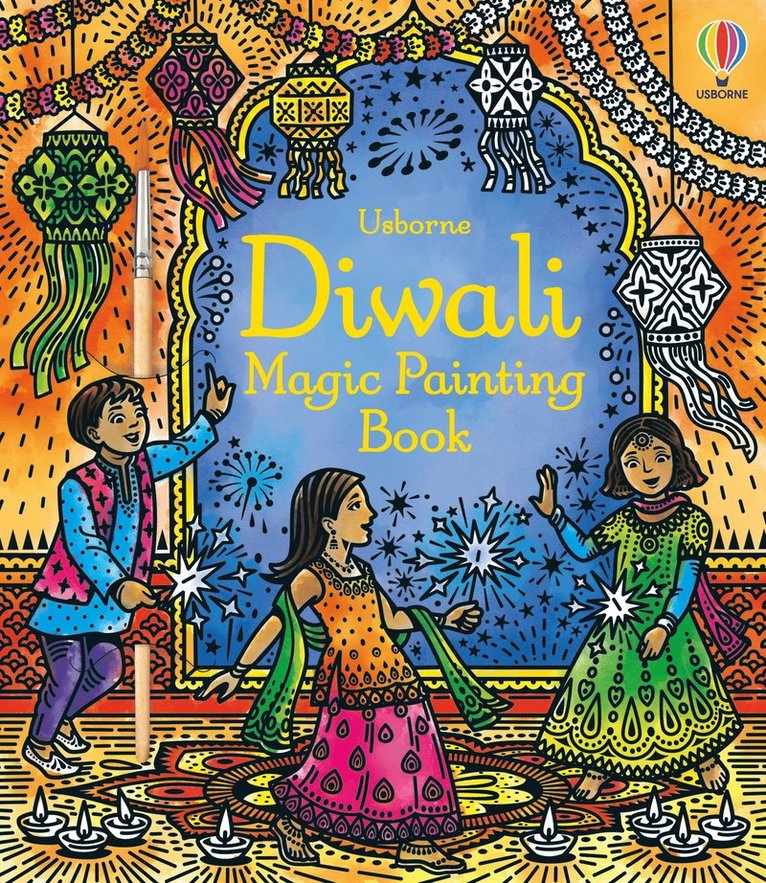 Sam Baer - Diwali Magic Painting Book, Häftad