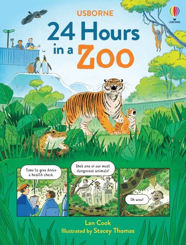 Lan Cook - 24 Hours in a Zoo, Inbunden