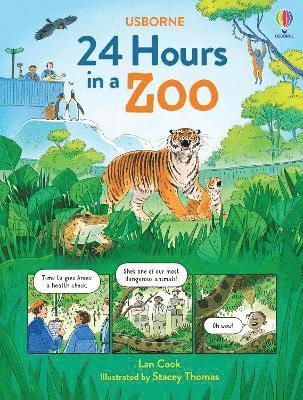 Lan Cook - 24 Hours in a Zoo, Inbunden