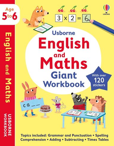 Holly Bathie, Jessica Greenwell, Jane Bingham, Hannah Watson - Usborne English and Maths Giant Workbook 5-6, Häftad