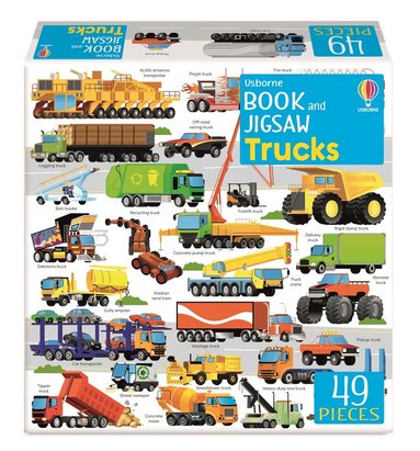 Sam Smith - Usborne Book and Jigsaw Trucks, Häftad