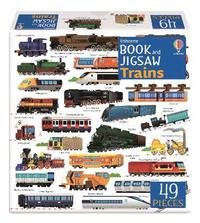 bokomslag Usborne Book and Jigsaw Trains