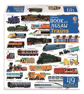 Usborne Book and Jigsaw Trains 1