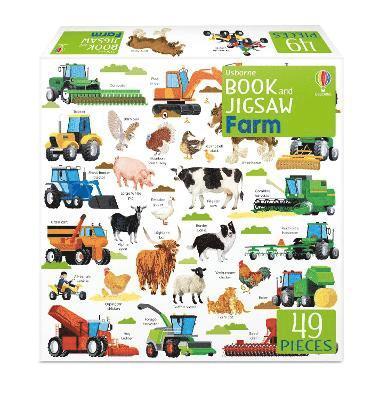 Usborne Book and Jigsaw Farm