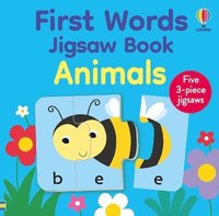 bokomslag First Words Jigsaw Book: Animals