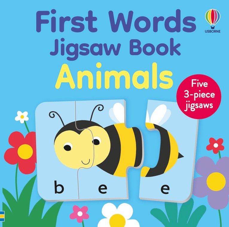 First Words Jigsaw Book: Animals