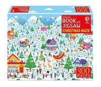 bokomslag Usborne Book and Jigsaw Christmas Maze