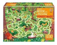 bokomslag Usborne Book and Jigsaw Forest Maze