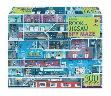 bokomslag Usborne Book and Jigsaw Spy Maze