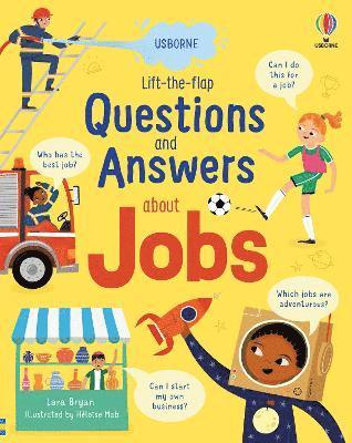 bokomslag Lift-the-flap Questions and Answers about Jobs