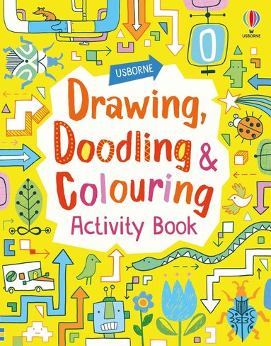 bokomslag Drawing, Doodling and Colouring Activity Book