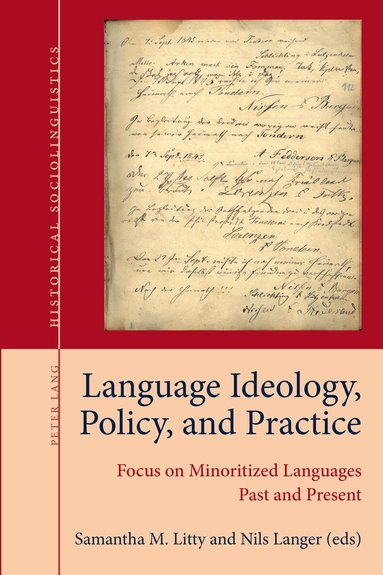 Samantha M. Litty, Nils Langer - Language Ideology, Policy, and Practice, Häftad