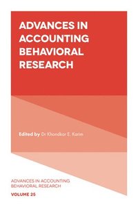 bokomslag Advances in Accounting Behavioral Research