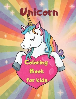 bokomslag Unicorn Coloring Book