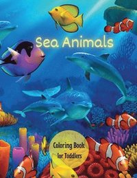 bokomslag Sea Creatures Coloring Book for Toddlers