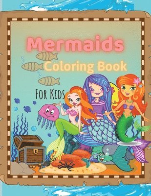 bokomslag Mermaids Coloring Book