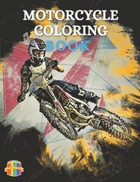 bokomslag Motorcycle Coloring Book