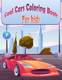 bokomslag Cool Cars Coloring Book For Kids