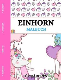 bokomslag Einhorn Malbuch