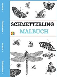 bokomslag Schmetterling Malbuch