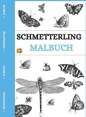 Schmetterling Malbuch 1