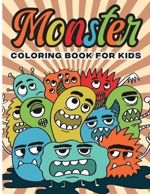 Monster Coloring Book for Kids 1