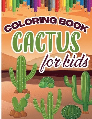 bokomslag Cactus Coloring Book for Kids