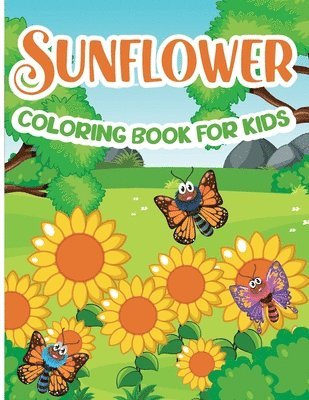 Sunflower Coloring Book for Kids 1