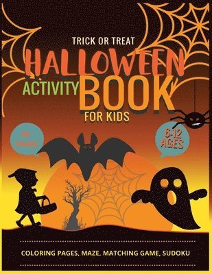 bokomslag Halloween Activity Book for Kids