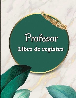 bokomslag Libro de registro del maestro