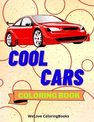 bokomslag Cool Cars Coloring Book