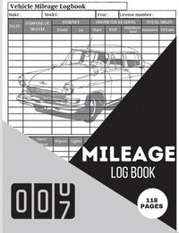 bokomslag Mileage Log Book