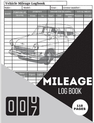 Mileage Log Book 1