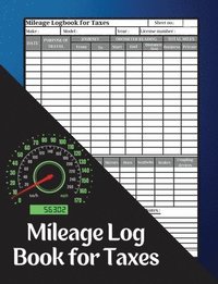 bokomslag Mileage Log Book for Taxes