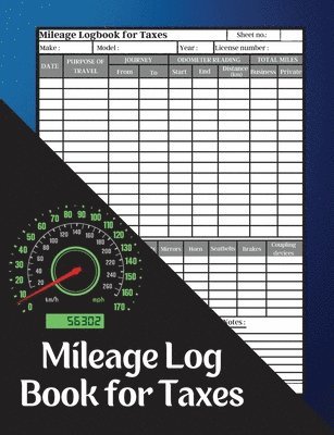 Mileage Log Book for Taxes 1