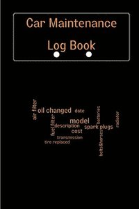 bokomslag Car Maintenance Log Book