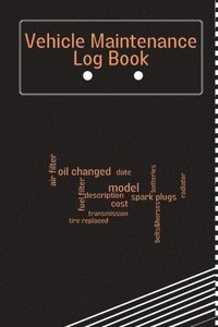 bokomslag Vehicle Maintenance Log Book