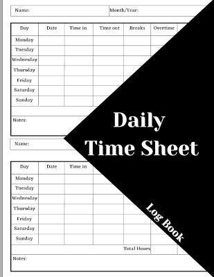 Daily Time Sheet Log Book 1