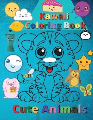 Kawaii Coloring Book Cute Animals 1