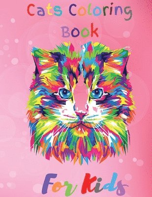 Cats Coloring Book For Kids 1