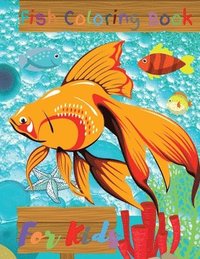 bokomslag Fish Coloring Book For Kids