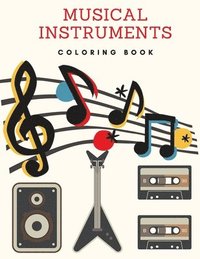 bokomslag Musical Instruments Coloring Book