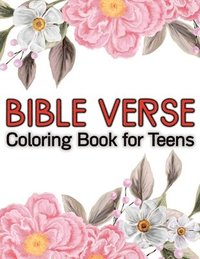 bokomslag Bible verse coloring book for teens
