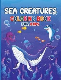 bokomslag Sea Creatures Coloring Book for Kids