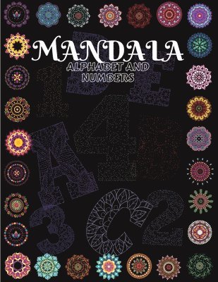 Mandala Alphabet and Numbers 1