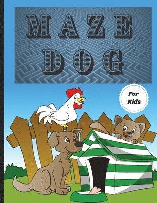 bokomslag Dog Mazes Theme for Kids