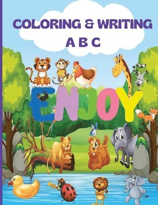 bokomslag Coloring and Writing ABC for Kids