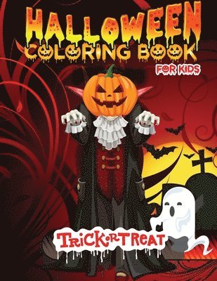 bokomslag Halloween Coloring Book for Kids